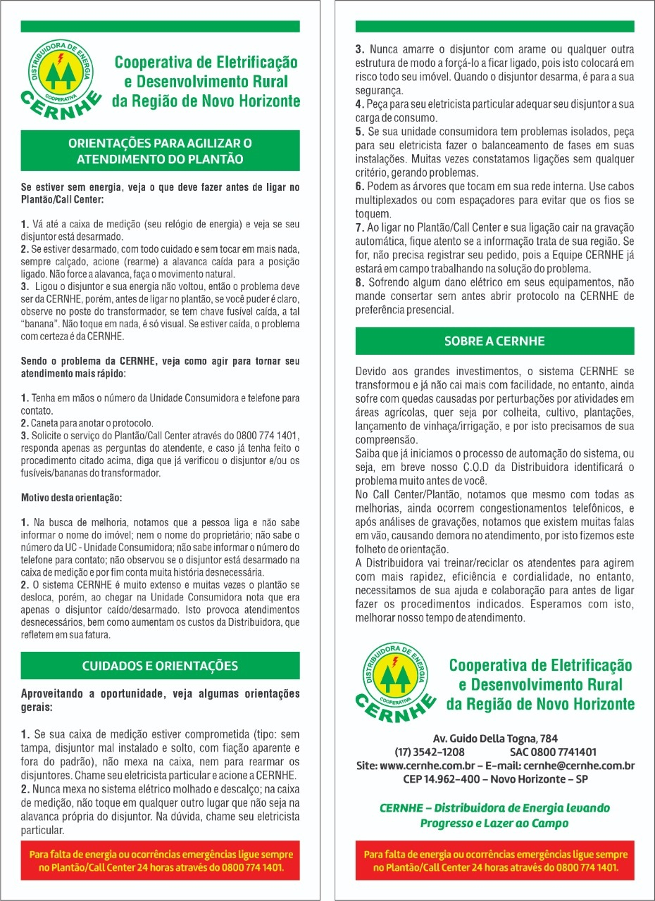 ORIENTAÇÕES PARA AGILIZAR O ATENDIMENTO DO PLANTÃO