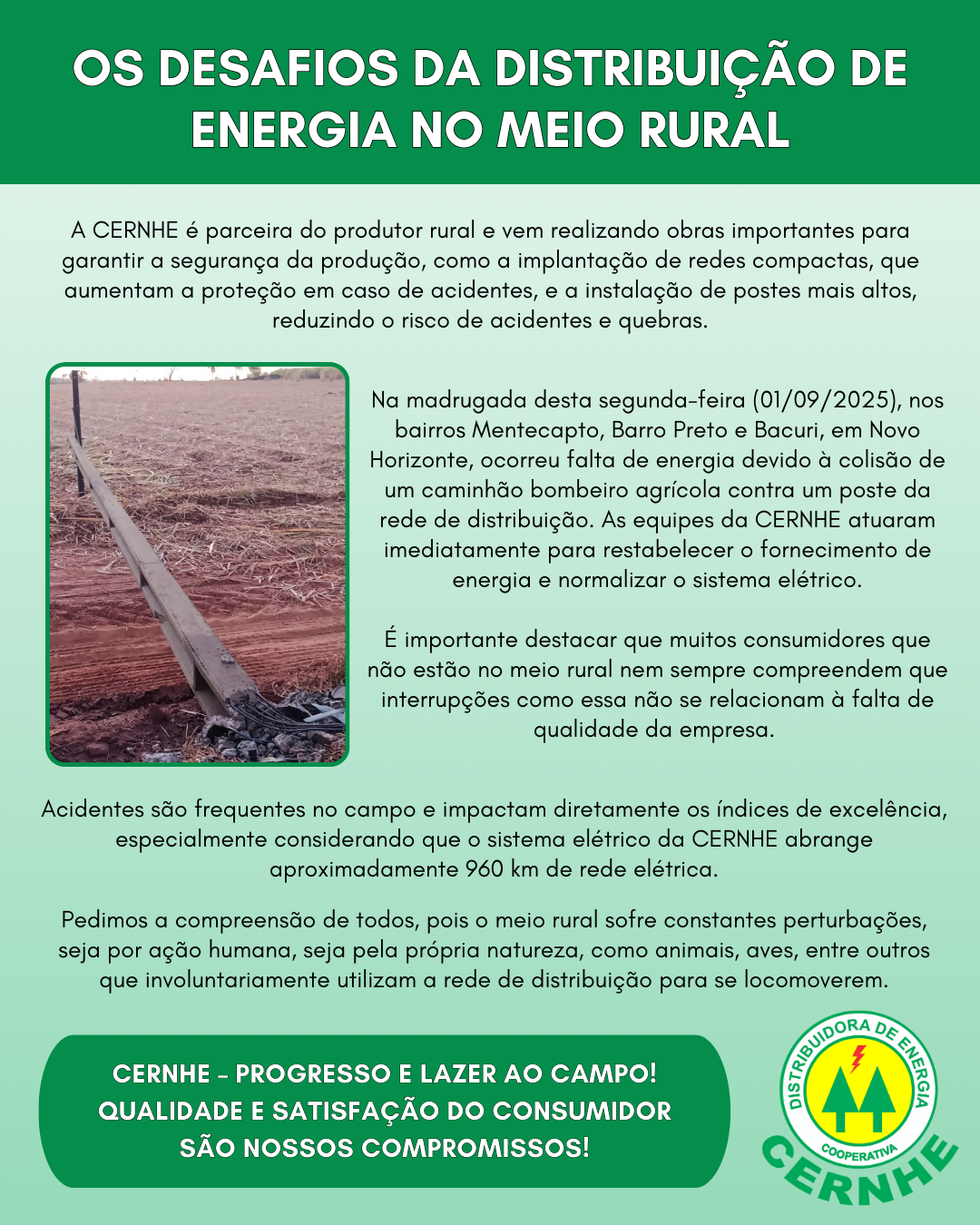 OS DESAFIOS DA DISTRIBUIÇÃO DE ENERGIA NO MEIO RURAL
