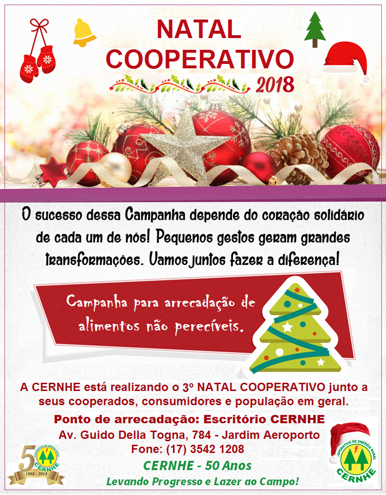 3º NATAL COOPERATIVO CERNHE